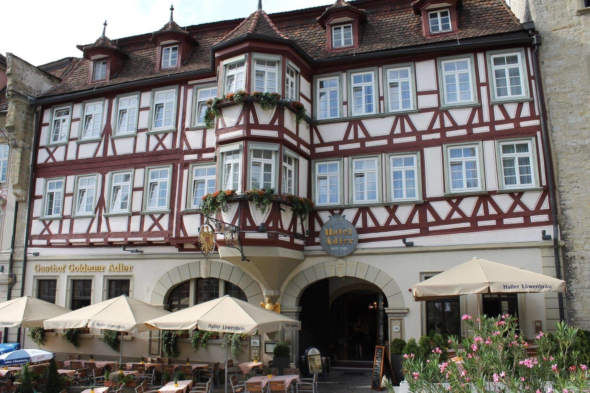 Stadt-Gut-Hotel Gasthof Goldener Adler Schwaebisch Hall Luaran gambar