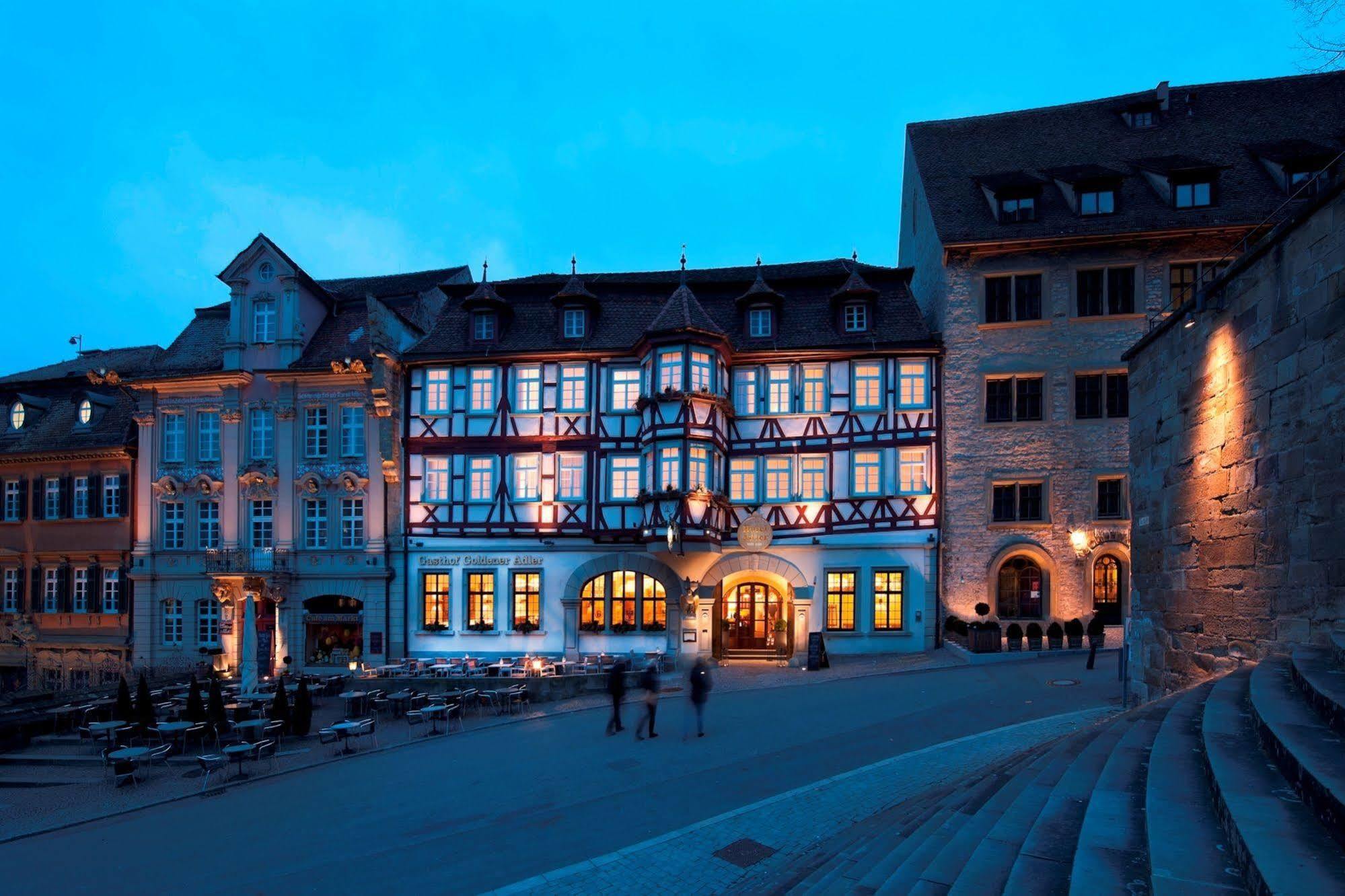 Stadt-Gut-Hotel Gasthof Goldener Adler Schwaebisch Hall Luaran gambar